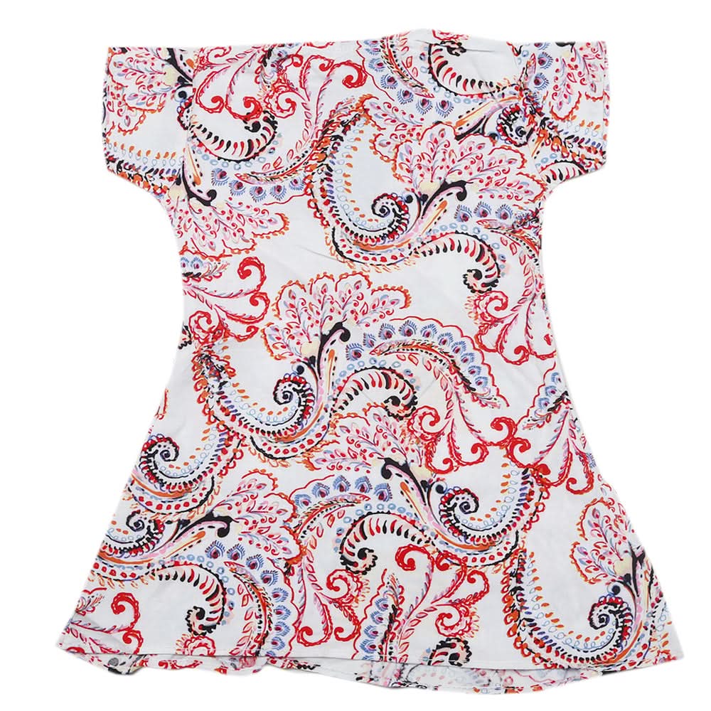 Girls Half Sleeves Woven Top - Multi, Kids, Tops, Chase Value, Chase Value
