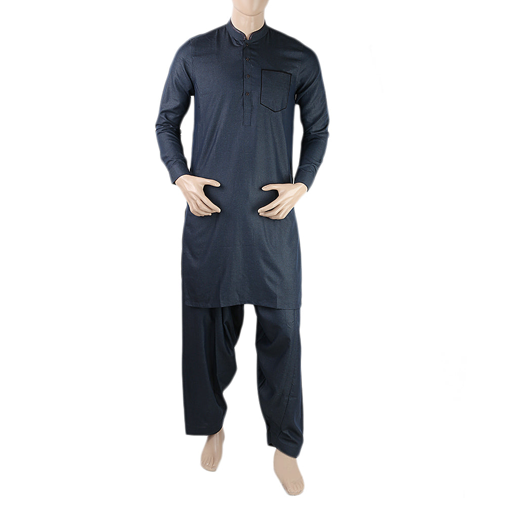 Men's Mashriq Shalwar Suit - Dark Grey, Men, Shalwar Kameez, Chase Value, Chase Value