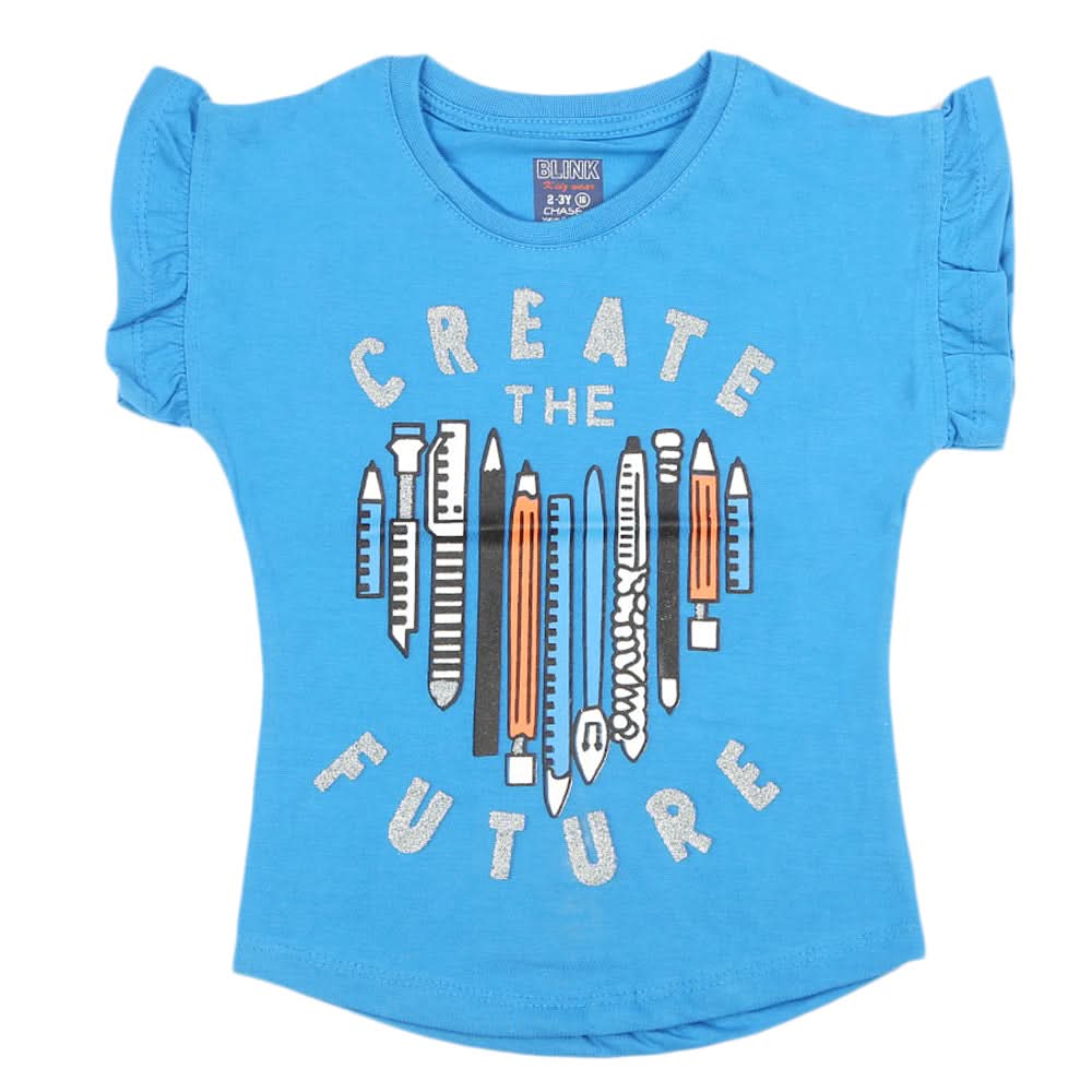 Girls Sando - Blue, Kids, Girls T-Shirts, Chase Value, Chase Value