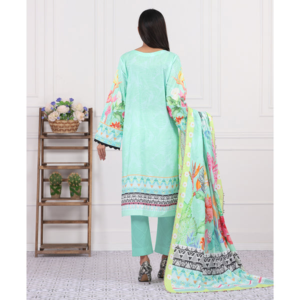 Eminent Digital Print Un-Stitched 3 Pcs Suits - 17, Women, 3Pcs Shalwar Suit, Eminent, Chase Value