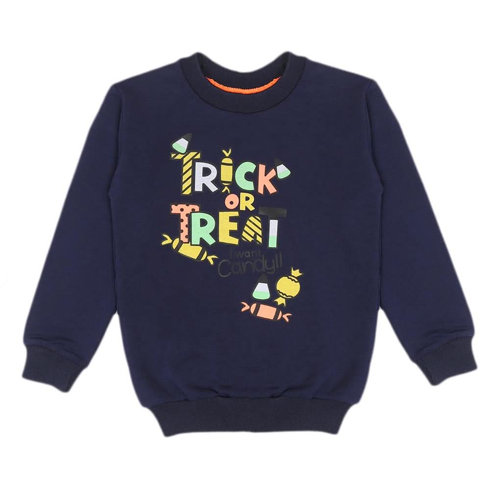 Girls Full Sleeves T-Shirt - Navy Blue, Girls T-Shirts, Chase Value, Chase Value