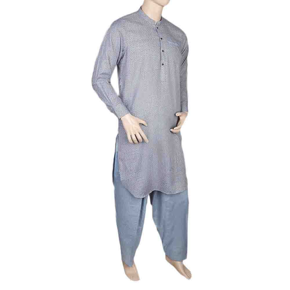 Fancy Shalwar Suit For Men - Light Blue, Men, Shalwar Kameez, Chase Value, Chase Value