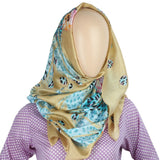 Women's Silk Print  Scarf - 5 Color, Women, Shawls And Scarves, Chase Value, Chase Value