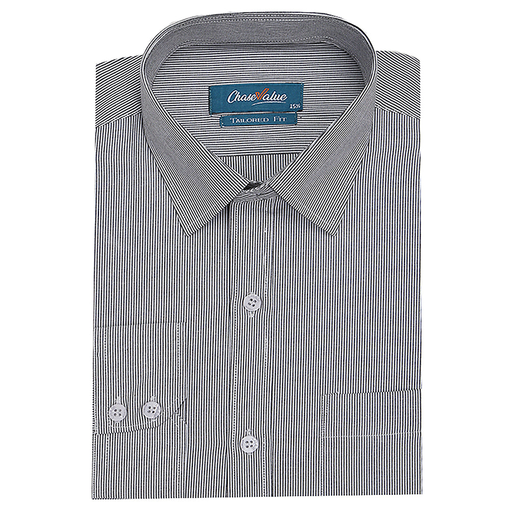 Men's Formal Shirt - Grey, Men, Shirts, Chase Value, Chase Value