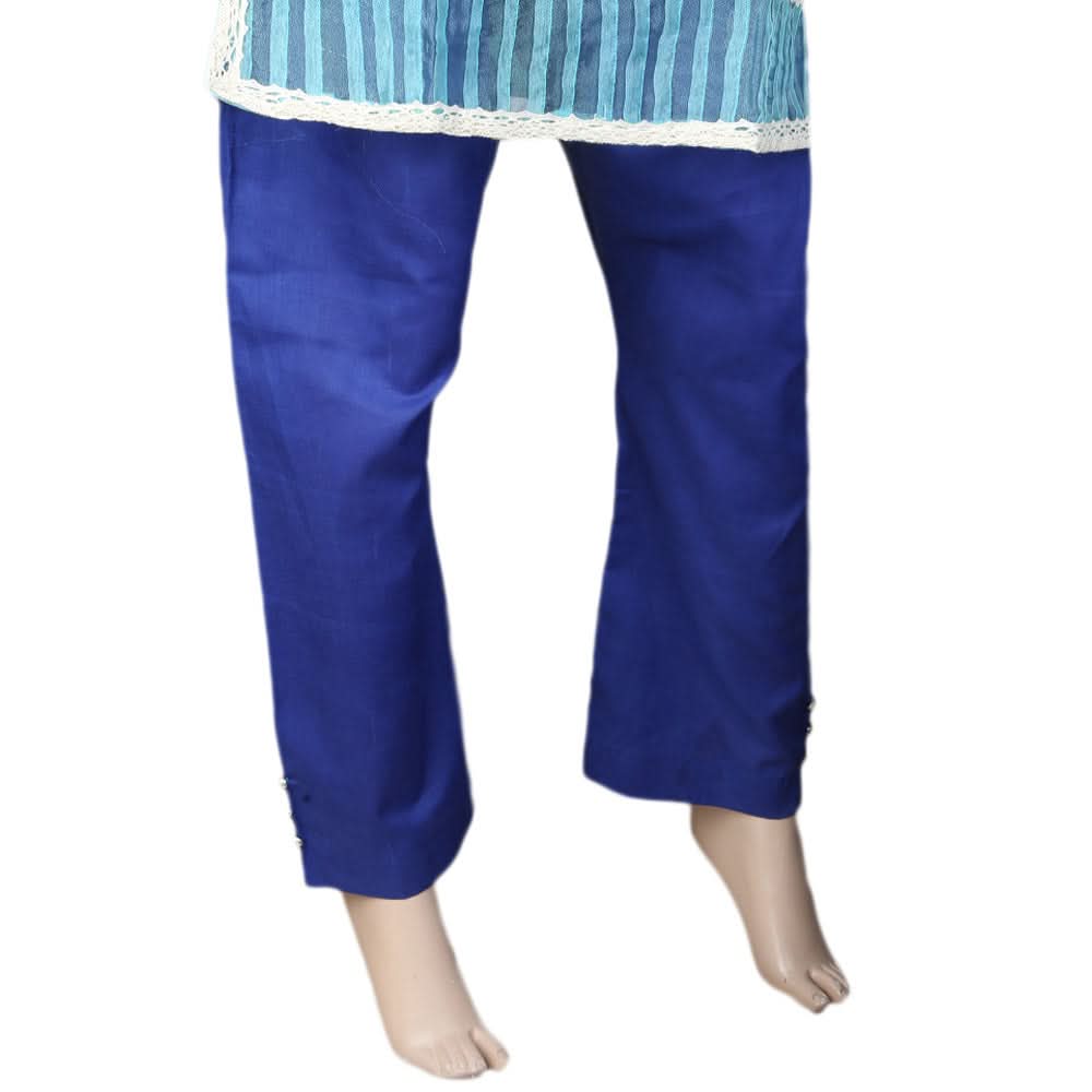 Women's Basic Trouser -  Royal Blue, Women, Pants & Tights, Chase Value, Chase Value