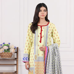 Eminent Digital Print Un-Stitched 3 Pcs Suits - 15, Women, 3Pcs Shalwar Suit, Eminent, Chase Value