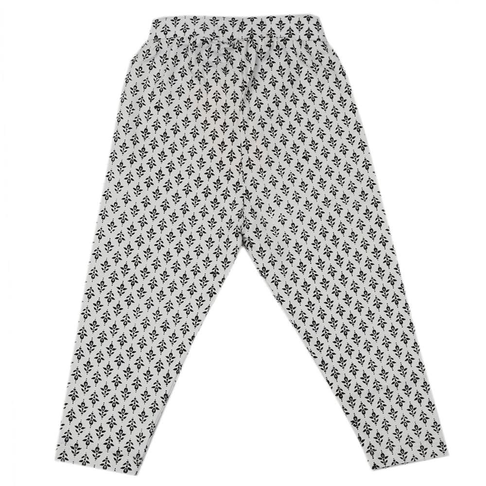 Girls Tight - White, Girls Tights Leggings & Pajama, Chase Value, Chase Value