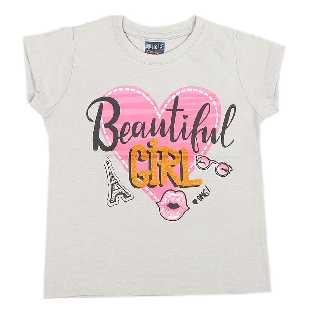 Girls Sando - Grey, Kids, Girls T-Shirts, Chase Value, Chase Value