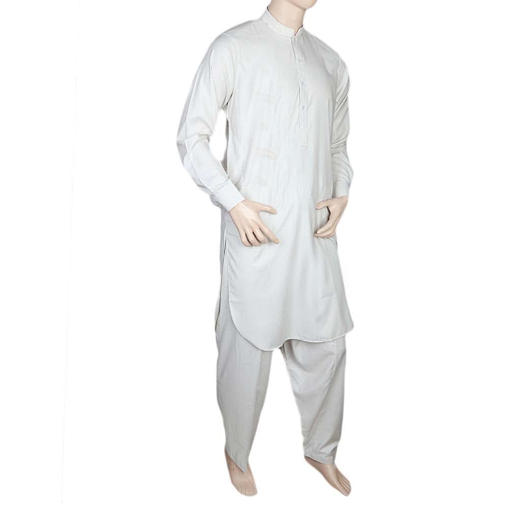 Fancy Shalwar Suit For Men - Light Gray, Men, Shalwar Kameez, Chase Value, Chase Value