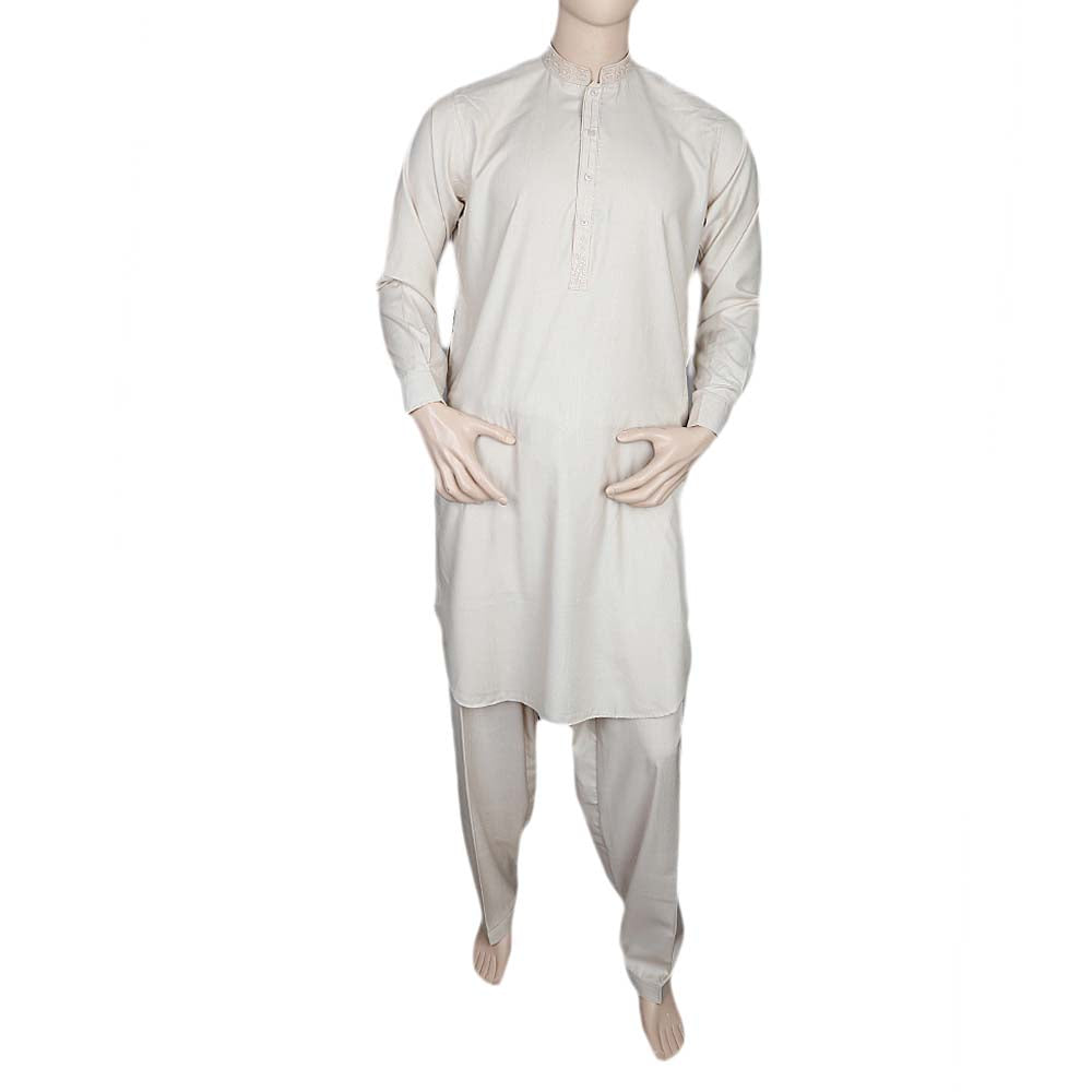 Fancy Shalwar Suit For Men - Fawn, Men, Shalwar Kameez, Chase Value, Chase Value