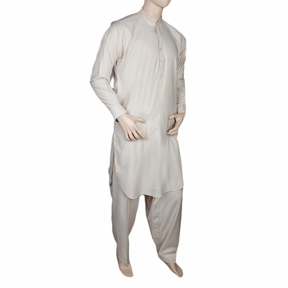 Fancy Shalwar Suit For Men - Fawn, Men, Shalwar Kameez, Chase Value, Chase Value