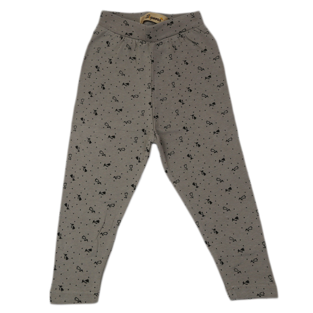 Girls Tight - Grey, Girls Tights Leggings & Pajama, Chase Value, Chase Value