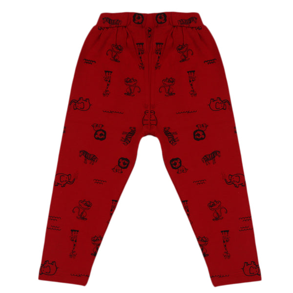 Girls Tight - Red, Girls Tights Leggings & Pajama, Chase Value, Chase Value