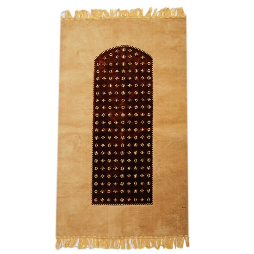 Ja-E-Namaaz (Prayer Mat) - Brown, Home & Lifestyle, Mats, Chase Value, Chase Value