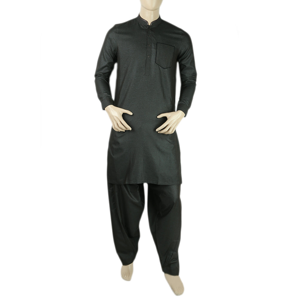 Mens Mashriq Shalwar Suit - Olive Green, Men, Shalwar Kameez, Chase Value, Chase Value
