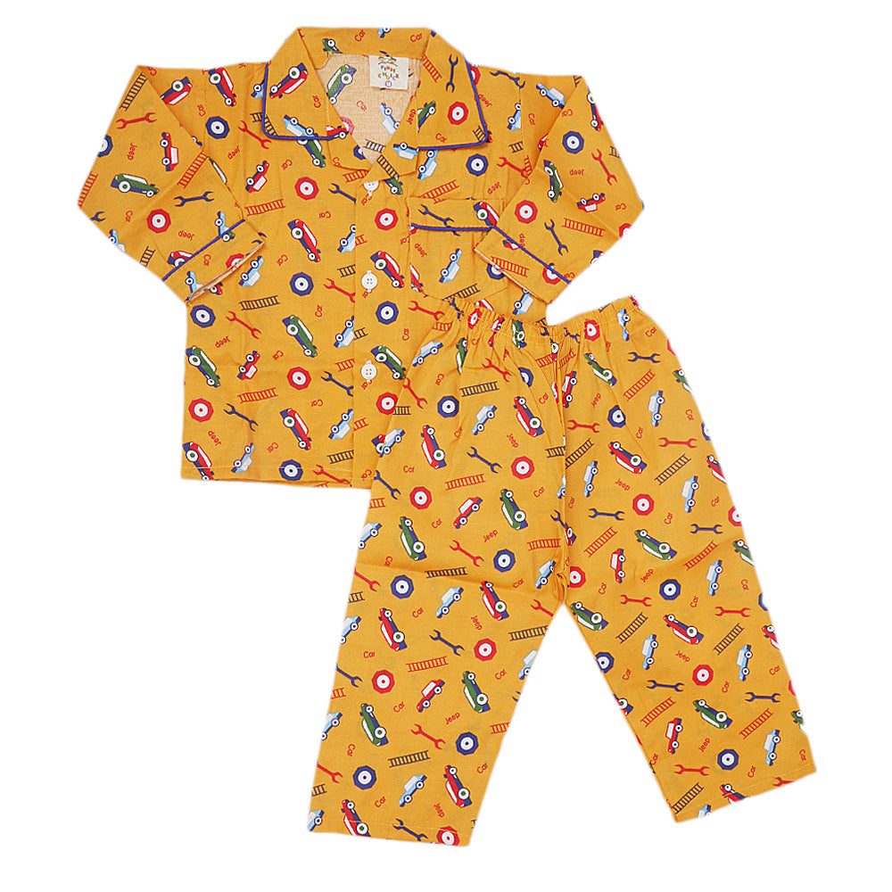 Boy'S Full Sleeves Night Suit - Multi, Kids, Boys Sets And Suits, Chase Value, Chase Value