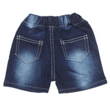 Newborn Boys Denim Short - Dark Blue, Newborn Boys Shorts & Pants, Chase Value, Chase Value