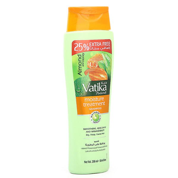 Vatika Naturals Moisture Treatment Shampoo Almond & Honey - 200 ML, Beauty & Personal Care, Shampoo & Conditioner, Chase Value, Chase Value