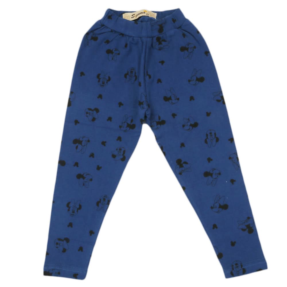 Girls Tight - Blue, Girls Tights Leggings & Pajama, Chase Value, Chase Value