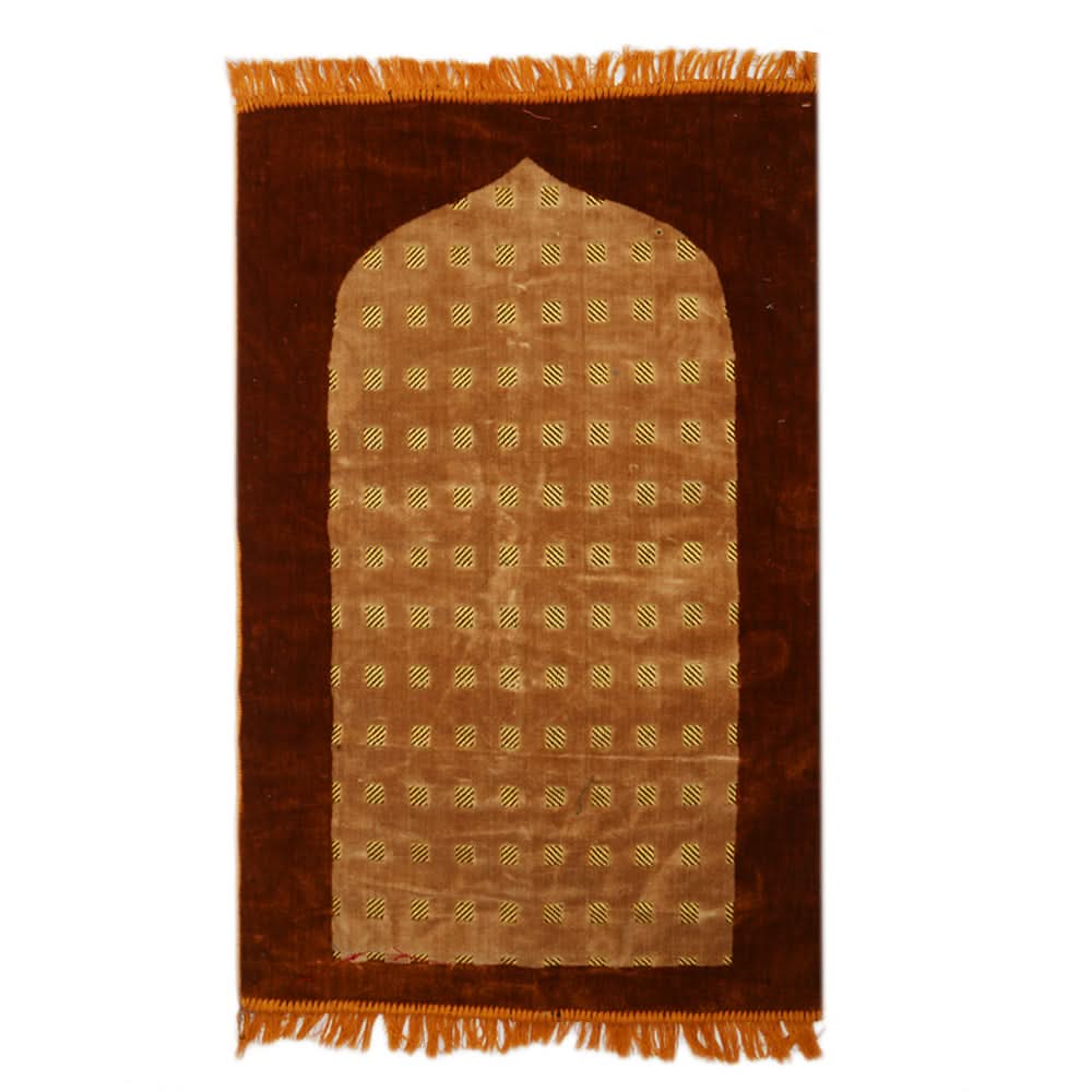 Ja-E-Namaaz (Prayer Mat) - Golden, Home & Lifestyle, Mats, Chase Value, Chase Value