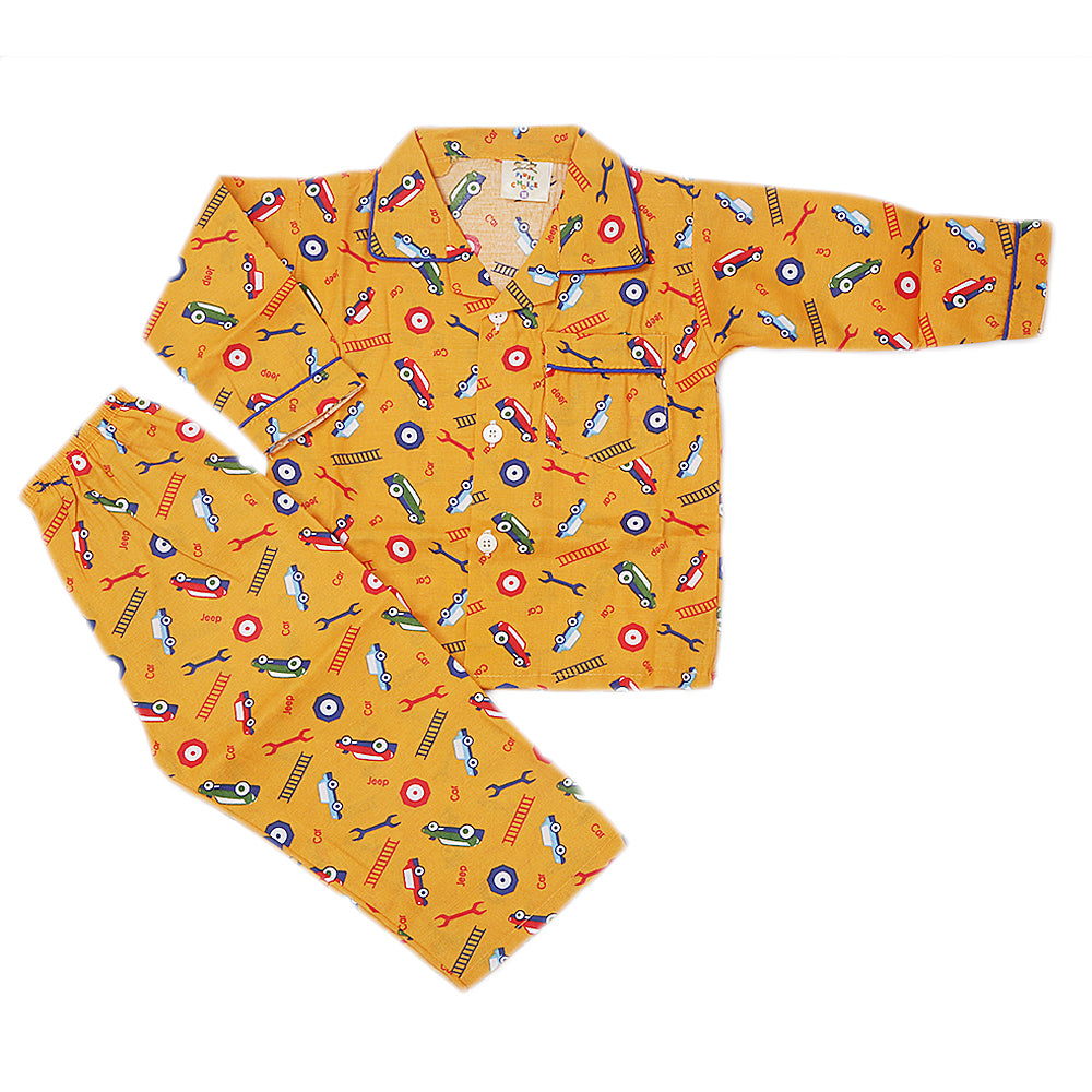 Boy'S Full Sleeves Night Suit - Multi, Kids, Boys Sets And Suits, Chase Value, Chase Value