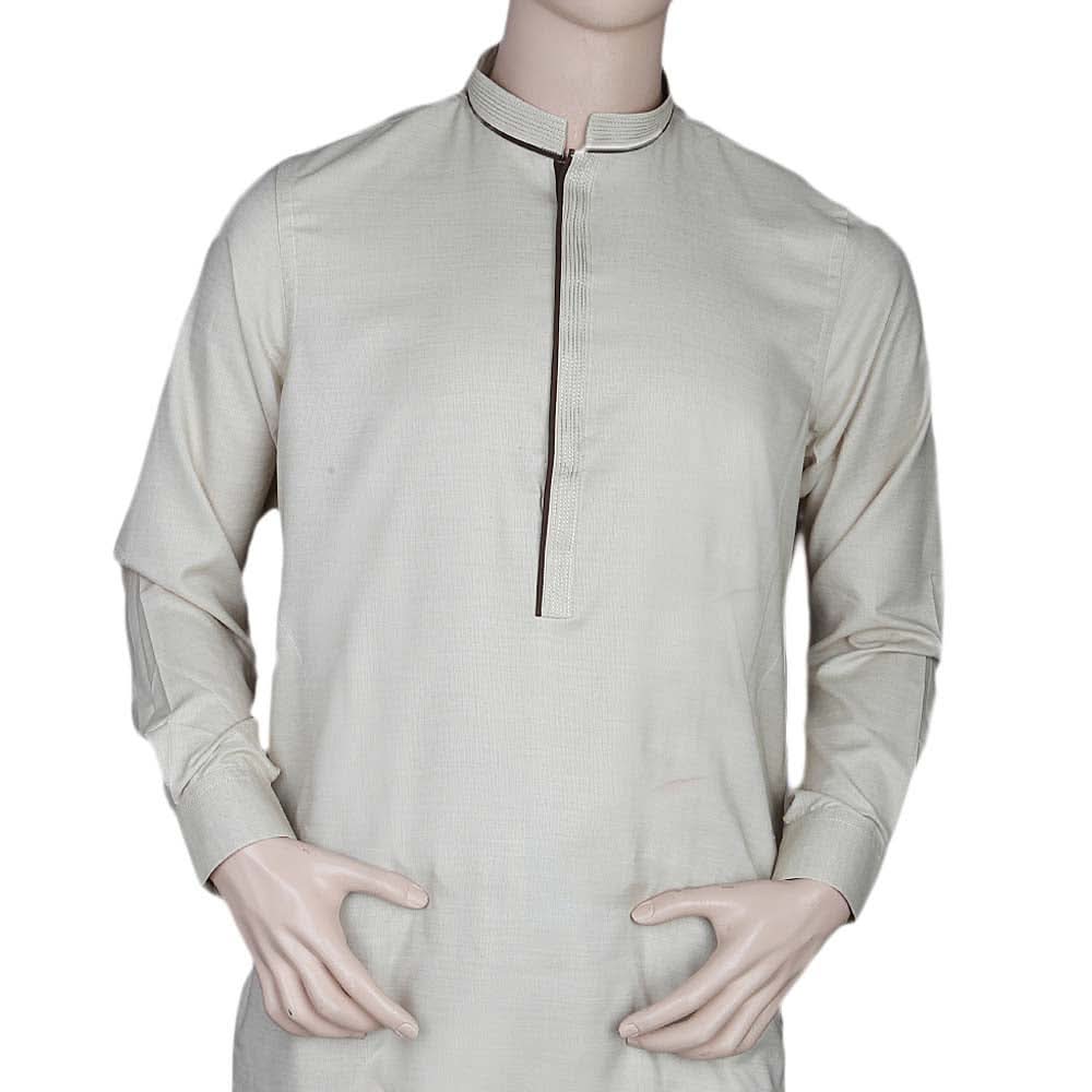 Fancy Shalwar Suit For Men - Fawn, Men, Shalwar Kameez, Chase Value, Chase Value