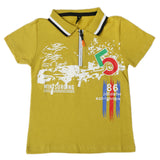 Boys Half Sleeves Polo T-Shirt - Green, Boys T-Shirts, Chase Value, Chase Value