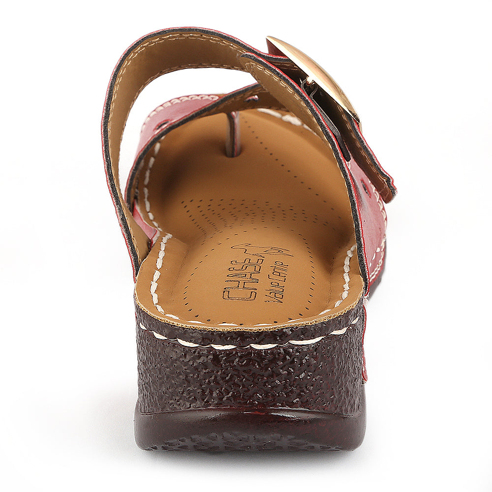 Women's Softy Slipper ( S4 ) - Maroon - test-store-for-chase-value