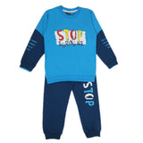 Boys Full Sleeves 2Pcs Suits - Blue, Boys Sets & Suits, Chase Value, Chase Value