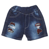 Newborn Boys Denim Short - Dark Blue, Newborn Boys Shorts & Pants, Chase Value, Chase Value