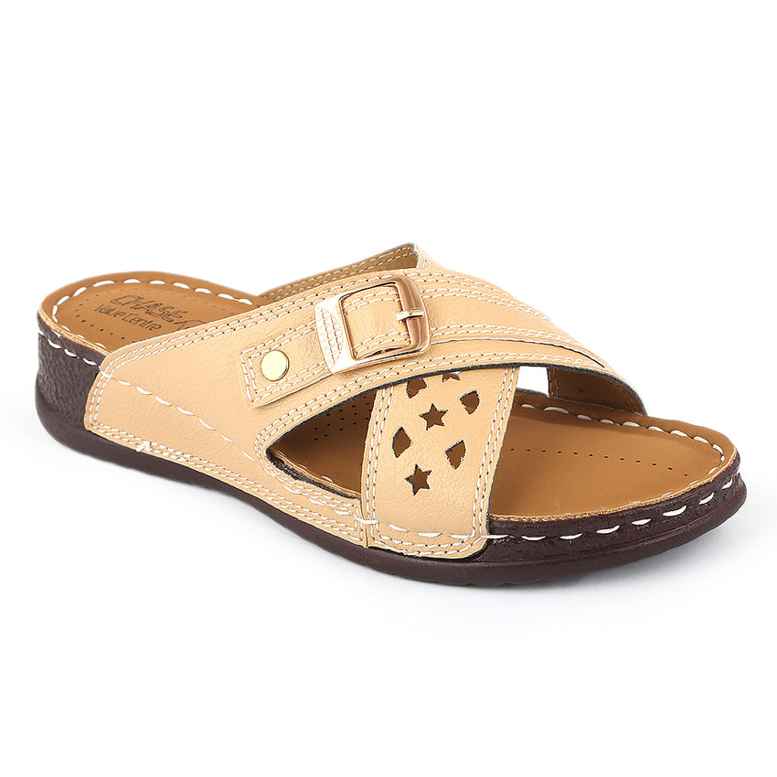 Women's Softy Slipper ( S1 ) - Fawn - test-store-for-chase-value