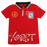 Boys Half Sleeves Polo T-Shirt - Red, Boys T-Shirts, Chase Value, Chase Value