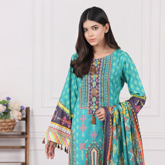 Eminent Digital Print Un-Stitched 3 Pcs Suits - 16, Women, 3Pcs Shalwar Suit, Eminent, Chase Value