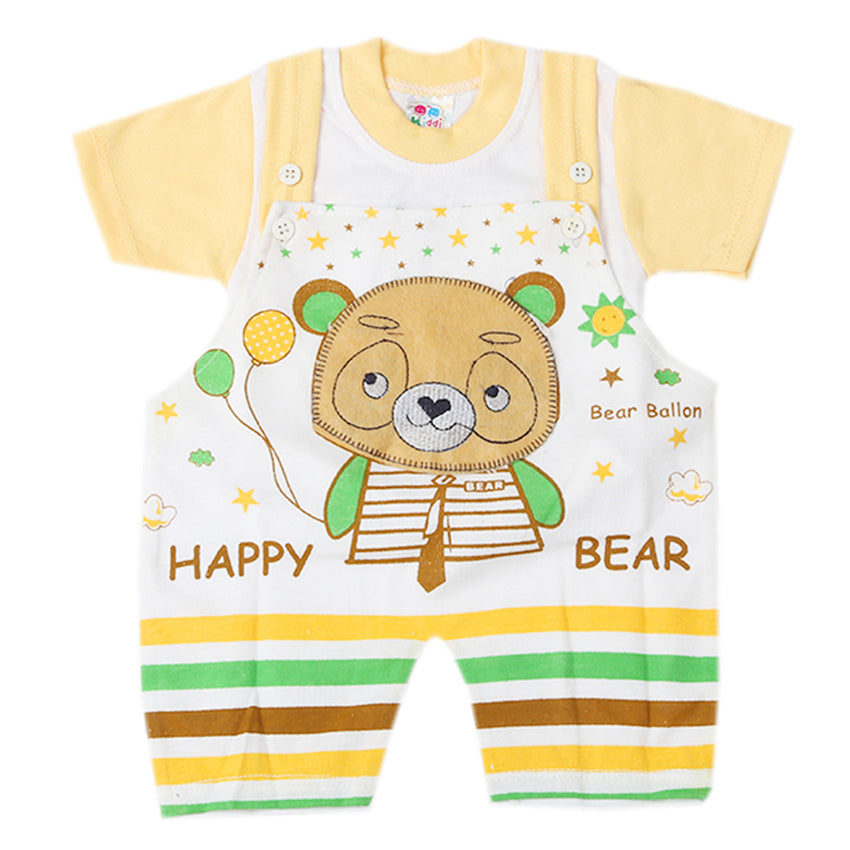 Newborn Boys Romper - Yellow, Newborn Boys Rompers, Chase Value, Chase Value