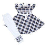 Girls Half Sleeves Suit 1663 - Navy Blue, Kids, Girls Sets And Suits, Chase Value, Chase Value