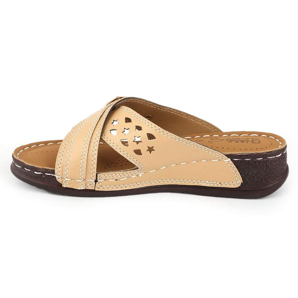Women's Softy Slipper ( S1 ) - Fawn - test-store-for-chase-value