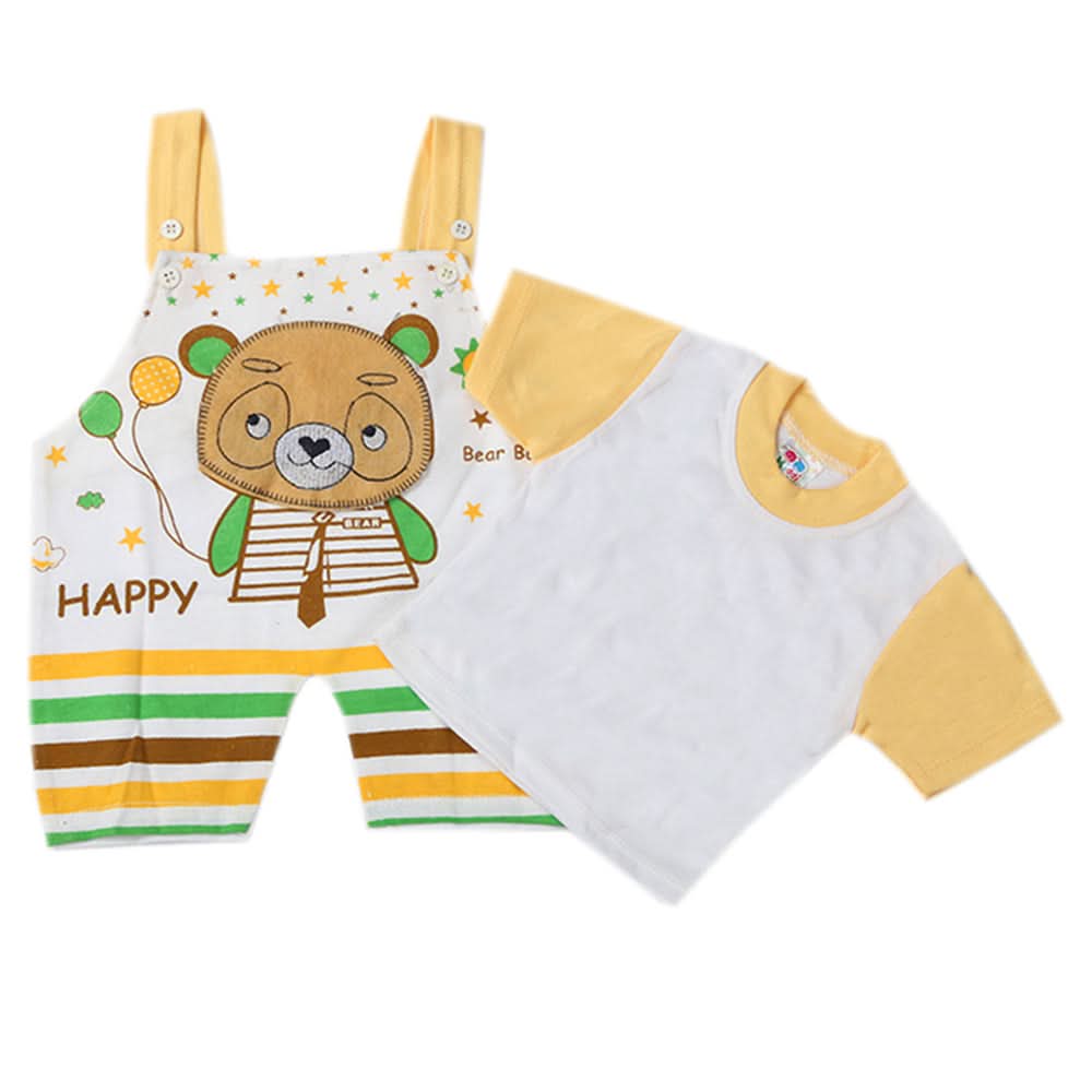 Newborn Boys Romper - Yellow, Newborn Boys Rompers, Chase Value, Chase Value