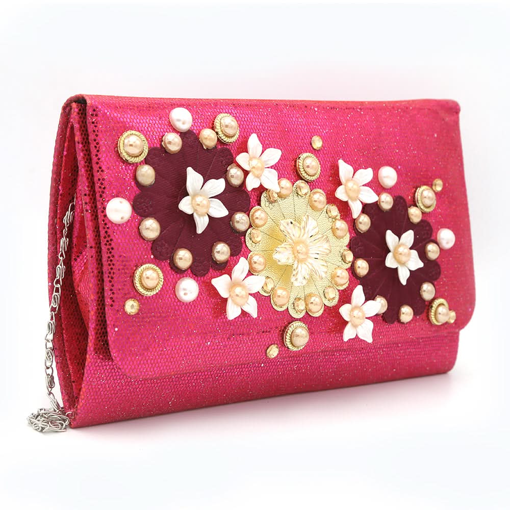 Women's Clutch 9140 - Dark Pink, Women, Clutches, Chase Value, Chase Value