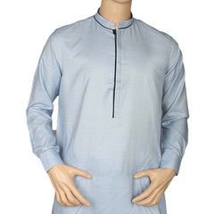 Fancy Shalwar Suit For Men - Light Blue, Men, Shalwar Kameez, Chase Value, Chase Value