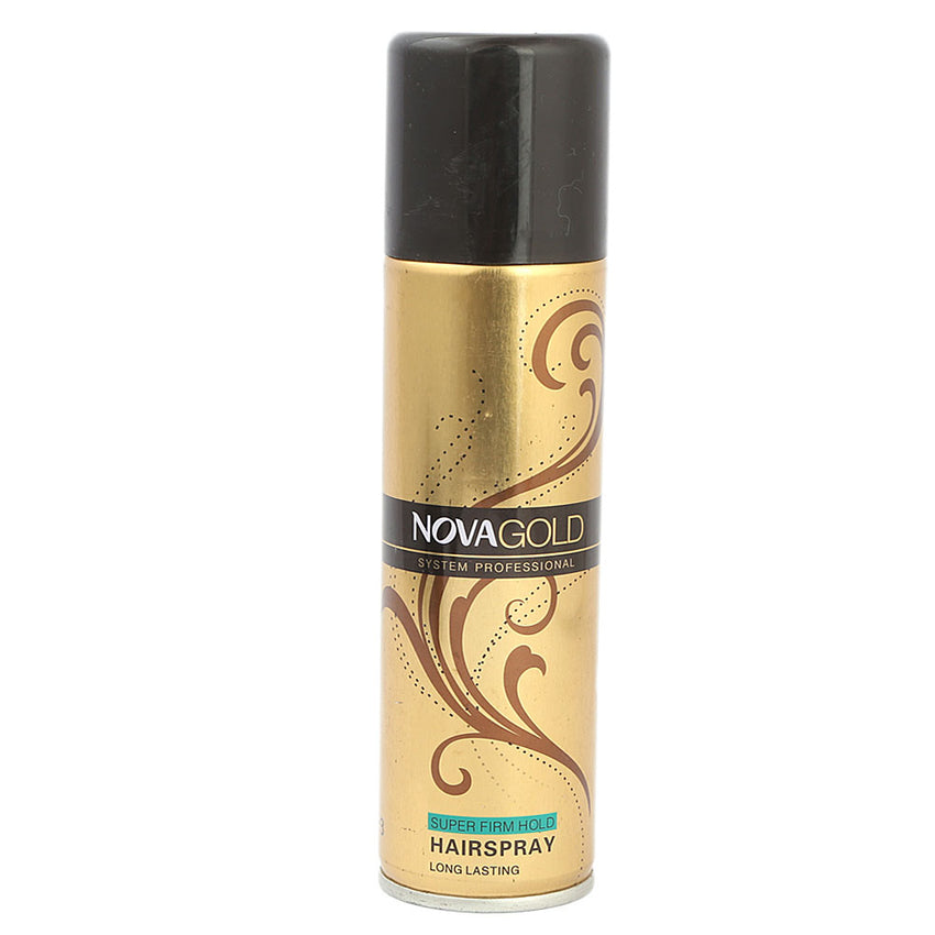 Novas Gold Hair Spray 200ml, Beauty & Personal Care, Hair Styling, Chase Value, Chase Value