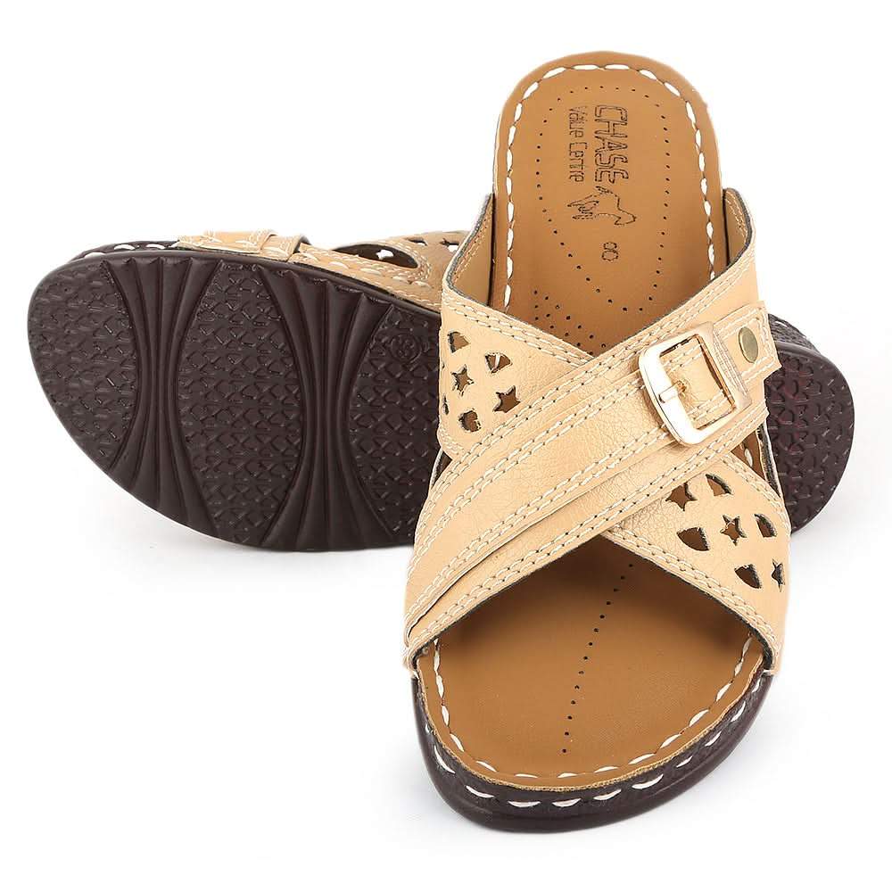 Women's Softy Slipper ( S1 ) - Fawn - test-store-for-chase-value
