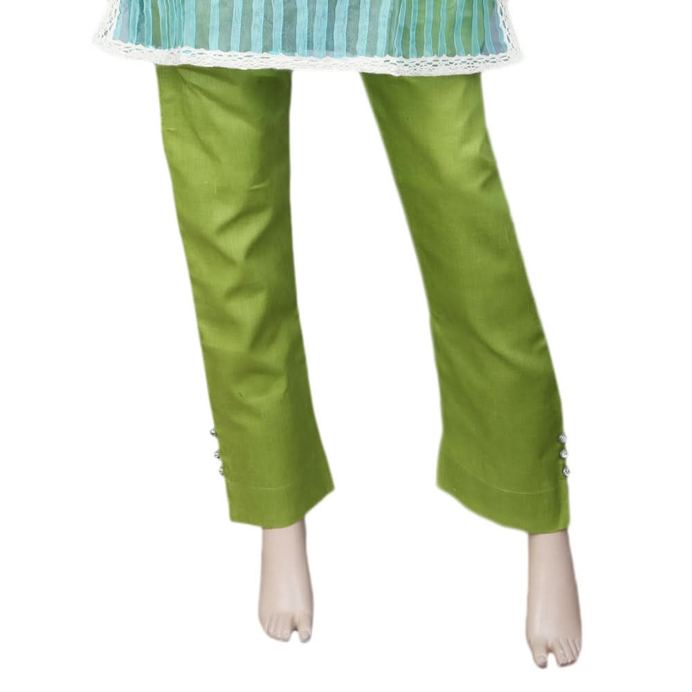 Women's Basic Trouser -  Light Green, Women, Pants & Tights, Chase Value, Chase Value
