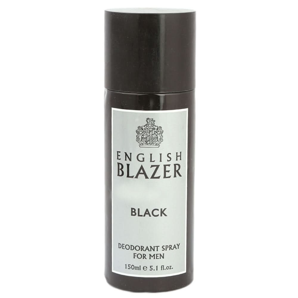 English Blazer - Black - Deodorant Spray For Men, Cosmetics, Chase Value, Chase Value