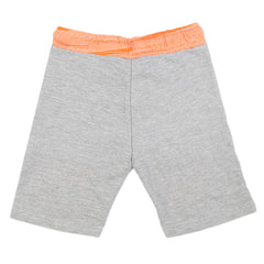 Boys Knitted Bermuda - Light Grey, Boys Shorts, Chase Value, Chase Value
