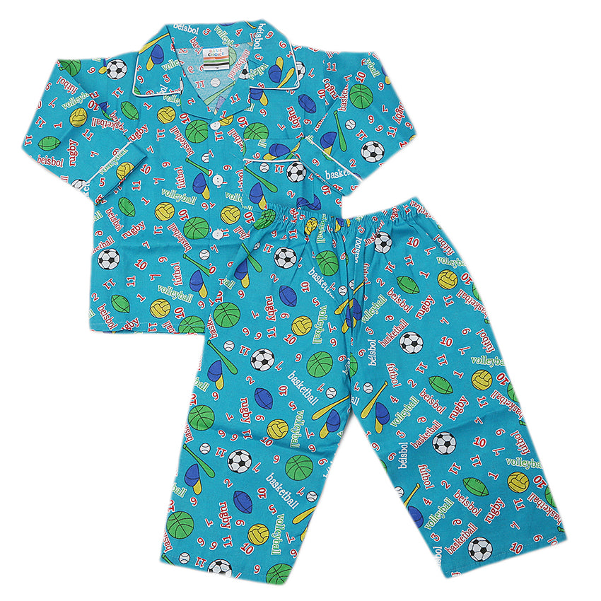 Boy'S Full Sleeves Night Suit - Multi, Kids, Boys Sets And Suits, Chase Value, Chase Value