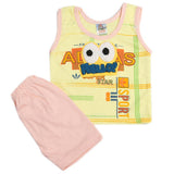Newborn Boys Sando Suit - Yellow, Newborn Boys Sets & Suits, Chase Value, Chase Value
