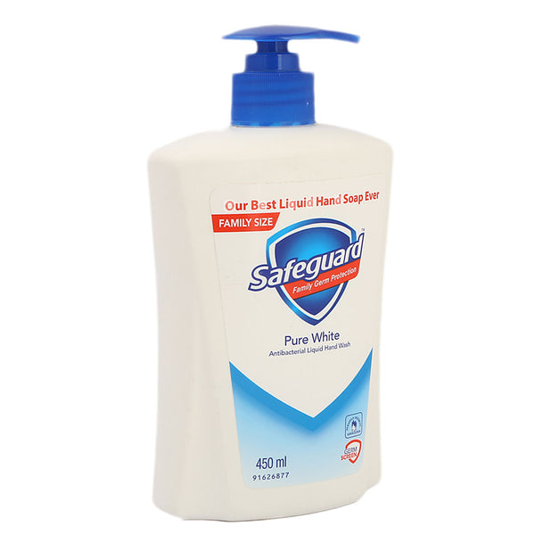 Safeguard Pure White Liquid Hand Wash 450ML, Beauty & Personal Care, Hand Wash, Chase Value, Chase Value