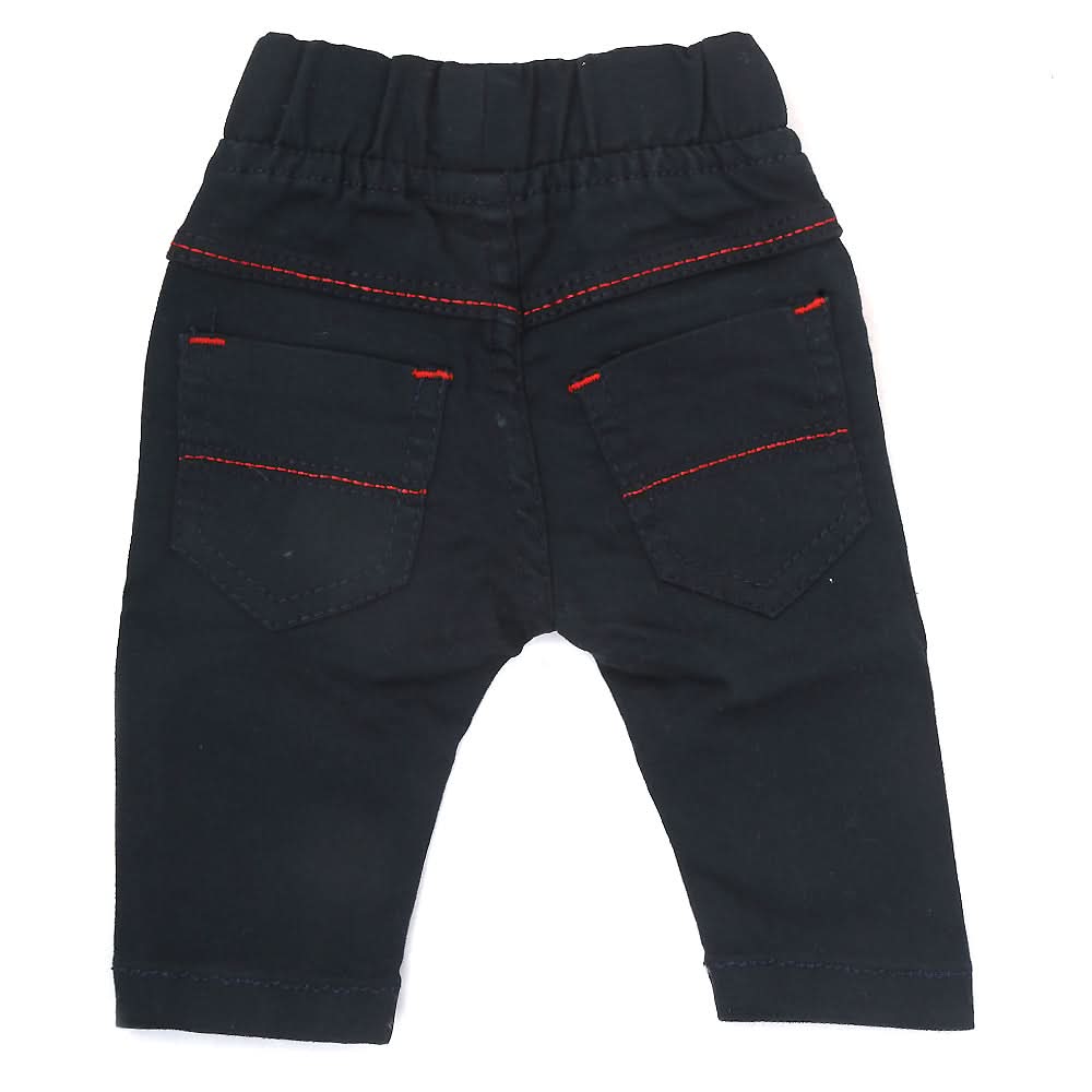 Newborn Boys Denim Pant - Black, Kids, NB Boys Shorts And Pants, Chase Value, Chase Value