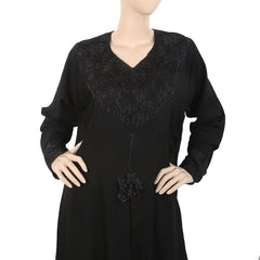 Women's Embroidered Abaya - Black, Women, Abayas, Chase Value, Chase Value