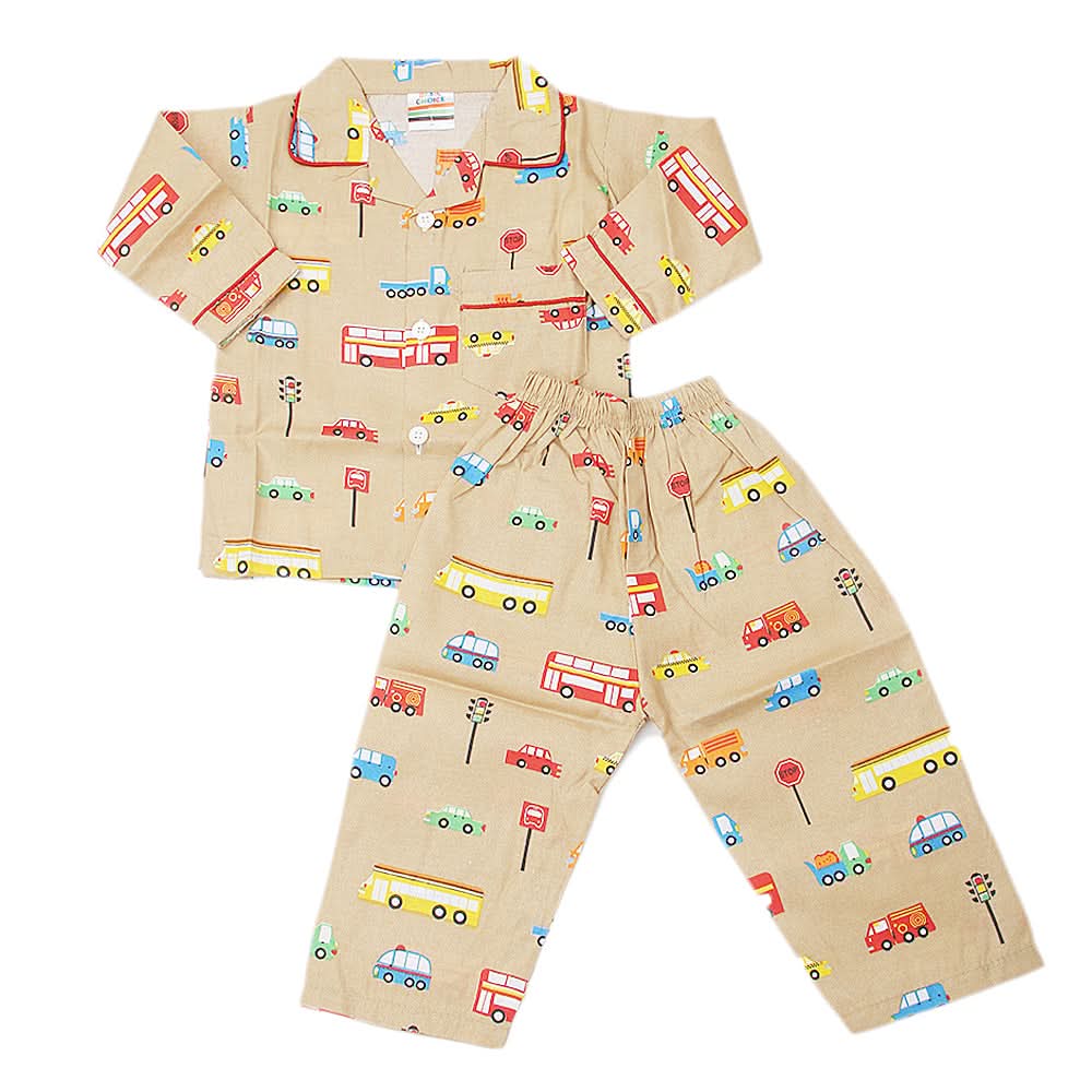 Boy'S Full Sleeves Night Suit - Multi, Kids, Boys Sets And Suits, Chase Value, Chase Value